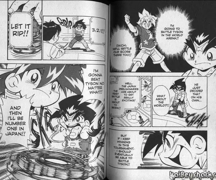 Bakuden Shoot Beyblade Chapter 10.3 16